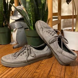 Vans Charcoal Canvas Shoe